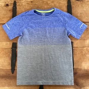 Member’s Mark Boys Two Tone Grey & Blue Tee Shirt